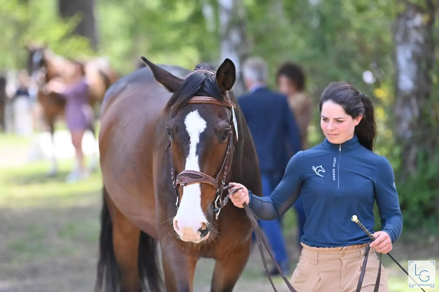 Anne-Laure Miquet et Calipso de Rochefort en concours